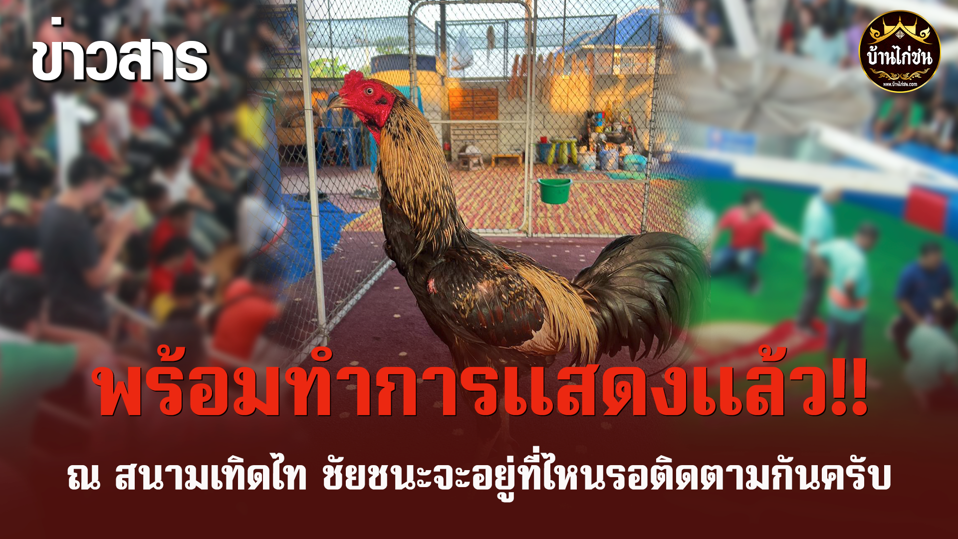 พร้อมทำการแสดงแล้ว!!