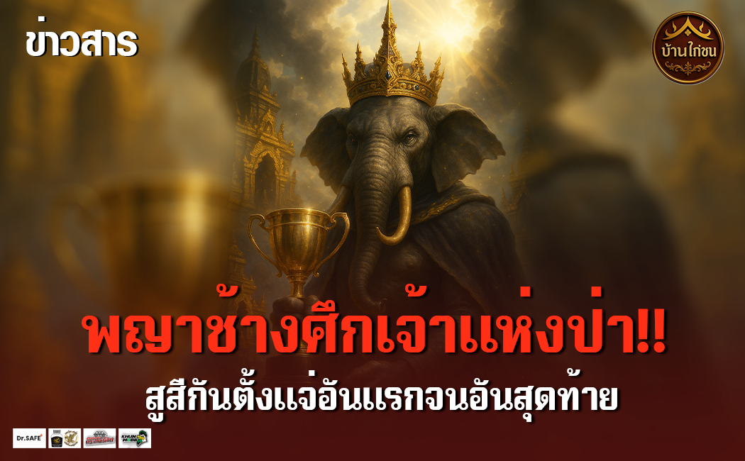 พญาช้างศึกเจ้าแห่งป่า!!