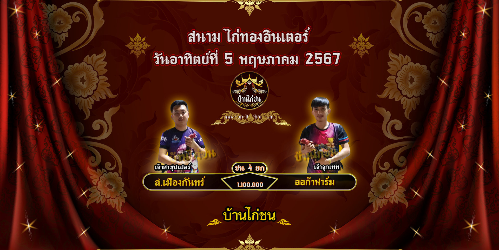 โปรแกรมไก่ชน