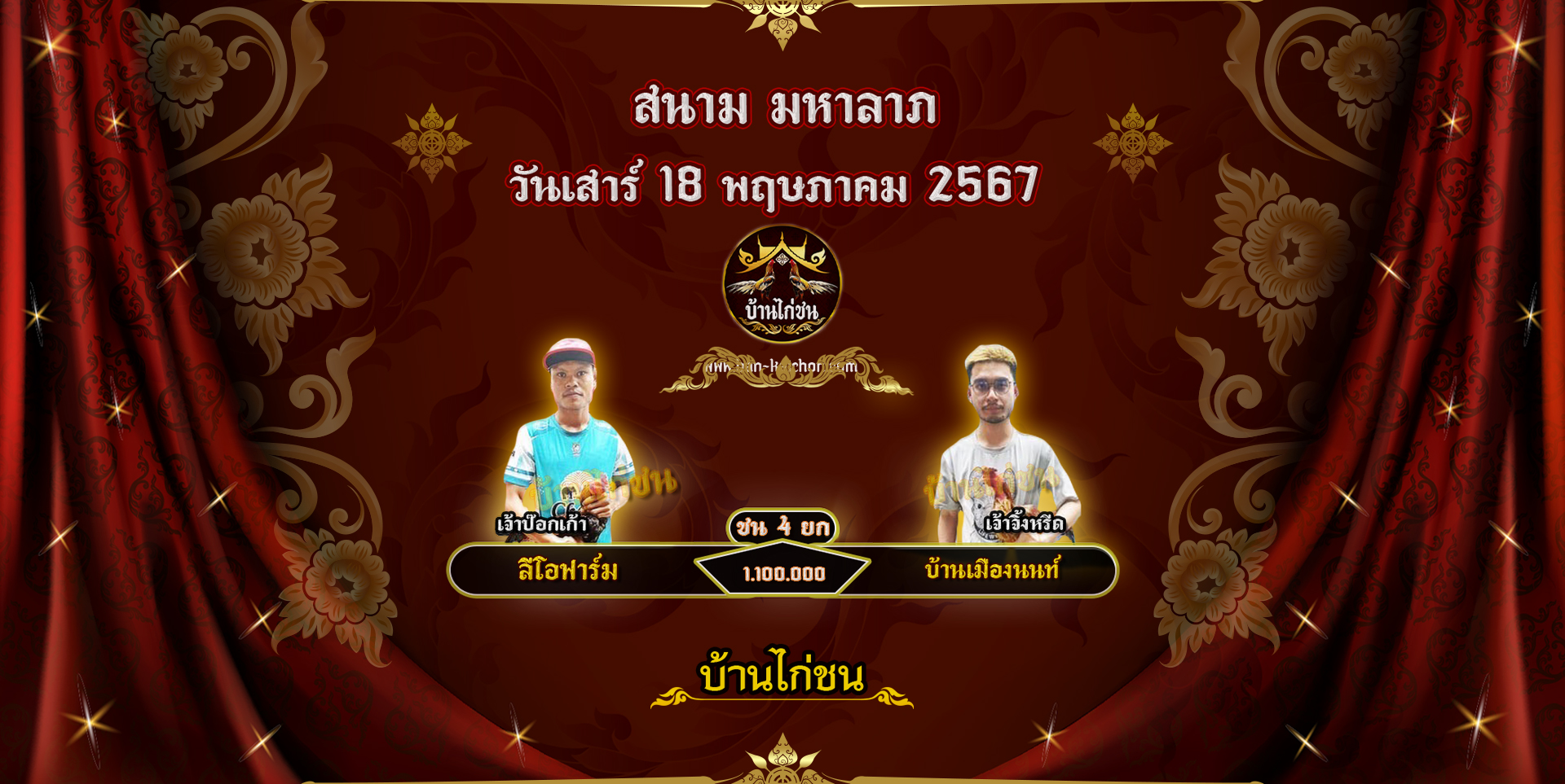 โปรแกรมไก่ชน