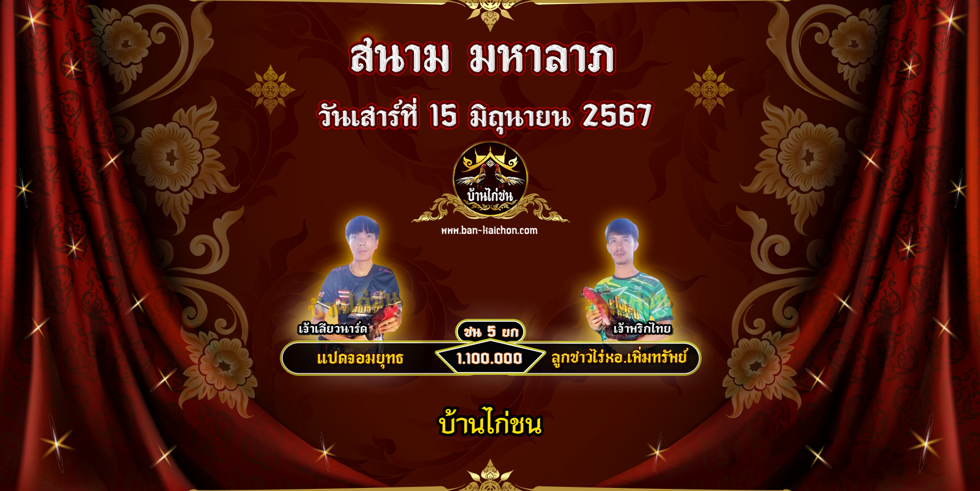 โปรแกรมไก่ชน